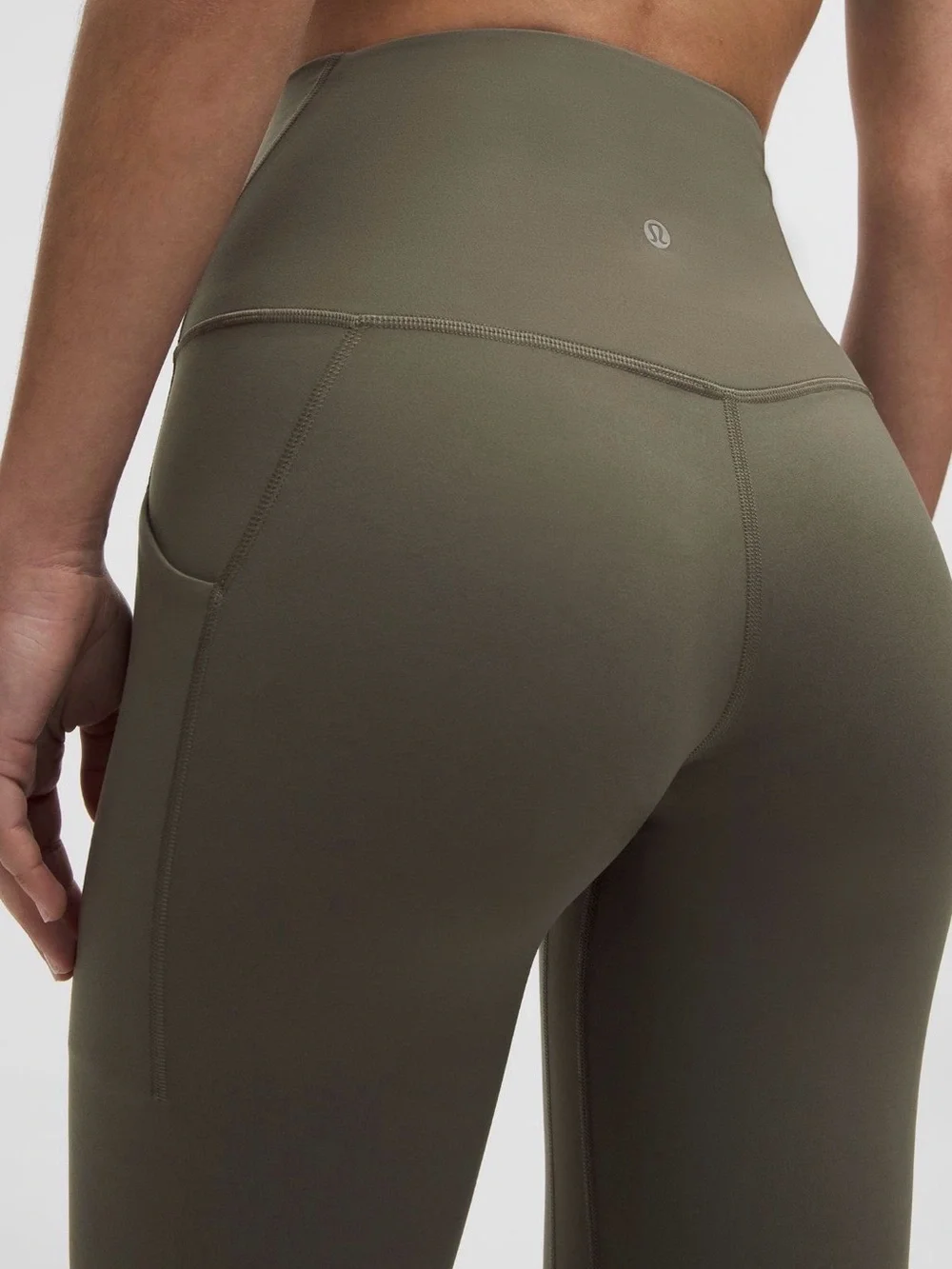 lululemon athletica Align High-Rise Pant with Pockets 25” in Army Green